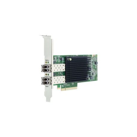 Emulex LPE35002-M2 - Adaptador de bus de host - PCIe 4.0 x8 baixo perfil - 32Gb Fibre Channel Gen 7 (Short Wave) x 2 LPE35002-M