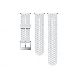 Suunto Athletic 1 - Bracelete de relógio para relógio inteligente - ventilado - tamanho Pequeno/Médio - branco, aço - para Suun