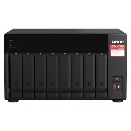 K/8Bay NAS+HDD 3.5 IronWolf8TB 7.2K SATA TS-873A-8G + 8X ST8000VN004