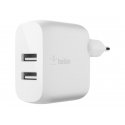 Belkin BoostCharge - Adaptador de alimentação - 40 Watt - Fast Charge, PD 3.0 - 2 conectores de saída (2 x USB-C) WCB006VFWH