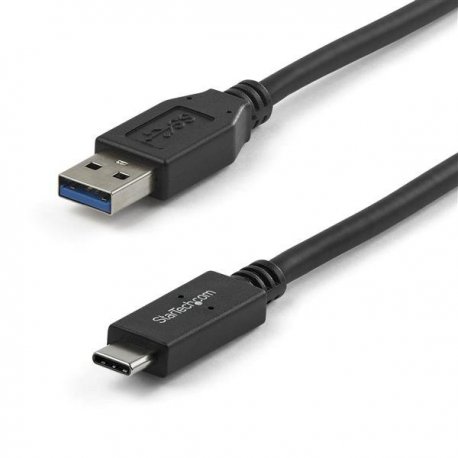 StarTech.com 3 ft 1m USB to USB C Cable - USB 3.1 10Gpbs - USB-IF Certified (USB31AC1M) - Cabo USB - 24 pin USB-C (M) para USB 