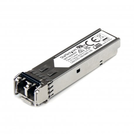 StarTech.com MSA Uncoded Compatible SFP Module, 1000BASE-SX, 1GbE Multi Mode (MMF) Fiber Optic Transceiver, 1GE Gigabit Etherne