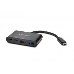 Kensington CH1000 - Hub - 2 x USB 3.1 + 2 x USB-C - desktop K39124EU