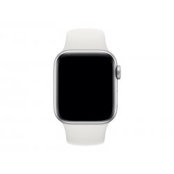 Apple 40mm Sport Band - Bracelete de relógio para relógio inteligente - tamanhos S/M e M/L - branco - demo - para Watch (38 mm,