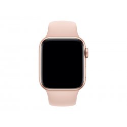 Apple 40mm Sport Band - Bracelete de relógio para relógio inteligente - tamanhos S/M e M/L - areia rosa - demo - para Watch (38