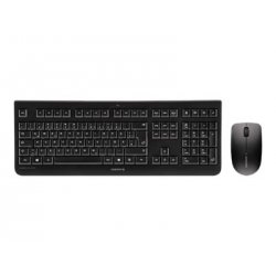 CHERRY DW 3000 - Conjunto de teclado e rato - sem fios - 2.4 GHz - Espanhol - interruptor: CHERRY LPK - preto JD-0710ES-2