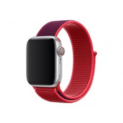 Apple 40mm Sport Loop - (PRODUCT) RED - bracelete de relógio para relógio inteligente - Tamanho normal - vermelho - para Watch 