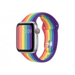 Apple 40mm Sport Band - Pride Edition - bracelete de relógio para relógio inteligente - Tamanho normal - pride - para Watch (38