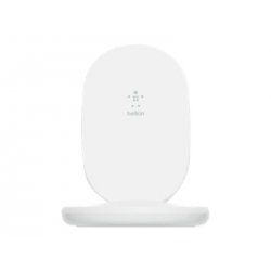 Belkin BoostCharge - Almofada de carregamento sem fios + adaptador de energia AC - 15 Watt - branco - para Apple iPhone 11, 11 