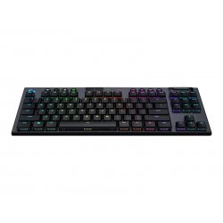 Logitech Gaming G915 TKL - Teclado - luz traseira - USB, Bluetooth, LIGHTSPEED - QWERTY - Espanhol - interruptor: GL Tactile - 