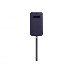 Apple - Capa protectora para telemóvel - com MagSafe - couro - violeta profundo - para iPhone 12 Pro Max MK0D3ZM/A