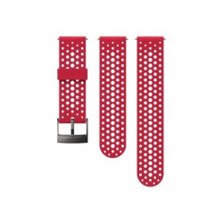 Suunto Athletic 1 - Bracelete de relógio para relógio inteligente - ventilado - tamanho Pequeno/Médio - cinza, vermelho - para 