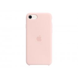 Apple - Tampa posterior para telemóvel - silicone - rosa giz - para iPhone 7, 8, SE (2ª geração), SE (3rd generation) MN6G3ZM/A