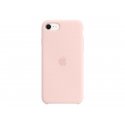 Apple - Tampa posterior para telemóvel - silicone - rosa giz - para iPhone 7, 8, SE (2ª geração), SE (3rd generation) MN6G3ZM/A