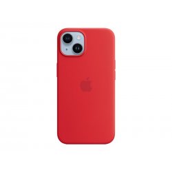 Apple - (PRODUCT) RED - tampa posterior para telemóvel - compatibilidade MagSafe - silicone - vermelho - para iPhone 14 MPRW3ZM