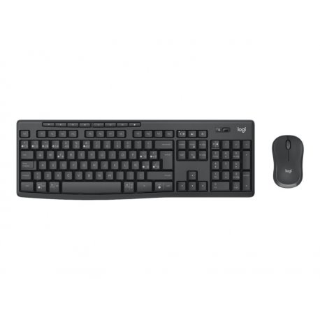 Logitech MK370 Combo for Business - Conjunto de teclado e rato - sem fios - Bluetooth LE - QWERTY - Padrão internacional americ