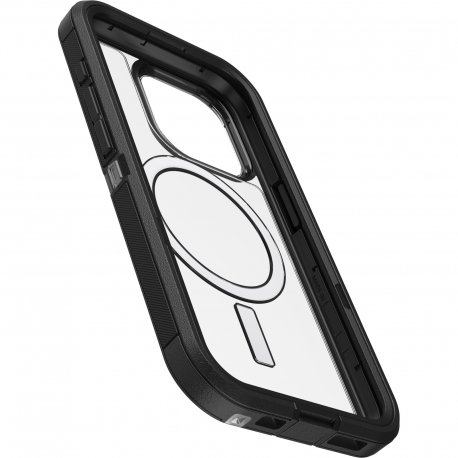 OtterBox Defender XT Clear Apple iPhone 15 Pro Dark Side - clear/black - ProPack 77-93268