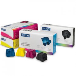 Pack Tinta Sólida Compatível Xerox Preto 4000 Pág. 3un KAT37986