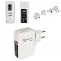 Carregador USB-A + 4 Fichas Viagem VELPSSEUSB6A