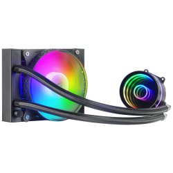 Cooler MARS GAMING ML-ONE120 WATERCOOLING AIO, 12CM FRGB FAN, INFINITY MIRROR, BLACK MLONE120