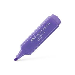 Marcador Fluorescente Lilás Pastel Textliner 46 Faber 10un 133154656