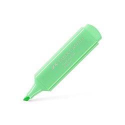 Marcador Fluorescente Verde Pastel Textliner 46 Faber 10un 133154666