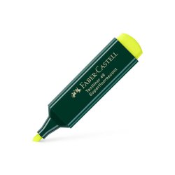 Marcador Fluorescente Amarelo Textliner 48 Faber 10un 133154807