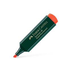 Marcador Fluorescente Laranja Textliner 48 Faber 10un 133154815