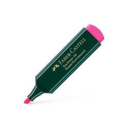 Marcador Fluorescente Rosa Textliner 48 Faber 10un 133154828