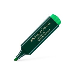 Marcador Fluorescente Verde Textliner 48 Faber 10un 133154863