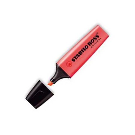 Marcador Fluorescente Vermelho 70/40 Stabilo 10un 1331056