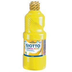 Guache Líquido 500ml Giotto Escolar Amarelo 160535302