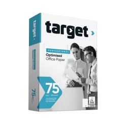 Papel 075gr Fotocopia A4 Target 5x500Folhas 1801038