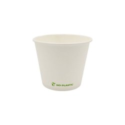 Copos Papel 089ml 3oz Plastic Free Branco 50un 6611082