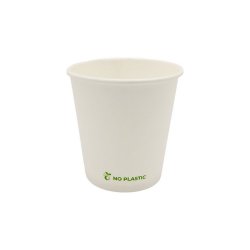 Copos Papel 118ml 4oz Plastic Free Branco 50un 6611083