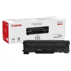 Toner Canon 725 Preto 3484B002 1600 Pág. CAN725