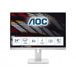 AOC 24P1/GR - Monitor LED - 23.8" - 1920 x 1080 Full HD (1080p) @ 60 Hz - IPS - 250 cd/m² - 1000:1 - 5 ms - HDMI, DVI, DisplayP