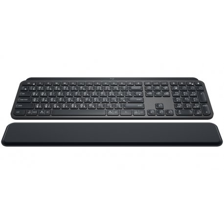 Logitech MX Keys Plus - Teclado - retroiluminação - sem fios - Bluetooth, 2.4 GHz - QWERTZ - Alemão - grafite 920-009404