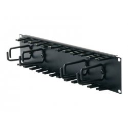 APC - Organizador de cabos - preto - 2U - para NetShelter EP, NetShelter ES, NetShelter SX, Netshelter VS, Netshelter VX, NetSh