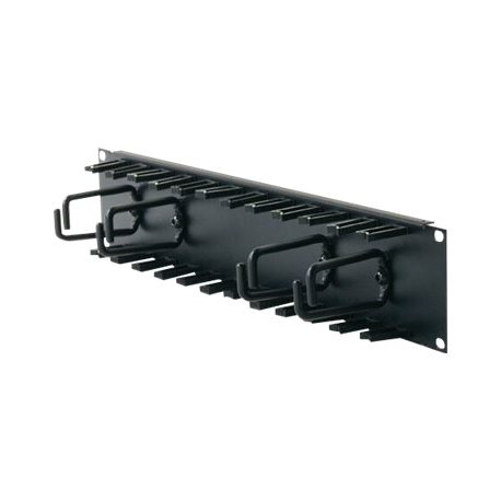 APC - Organizador de cabos - preto - 2U - para NetShelter EP, NetShelter ES, NetShelter SX, Netshelter VS, Netshelter VX, NetSh