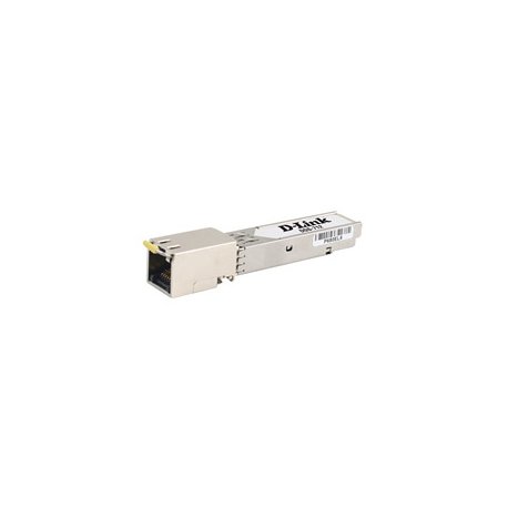 D-Link DGS 712 - Módulo de transceptor SFP (mini-GBIC) - 1GbE - 1000Base-T - RJ-45 - para DES 30XX, DGS 12XX, DXS 1210, Nuclias