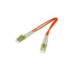 C2G Low-Smoke Zero-Halogen - Cabo patch - multi-modo LC (M) para multi-modo LC (M) - 2 m - fibra óptica - 62.5 / 125 micron - l