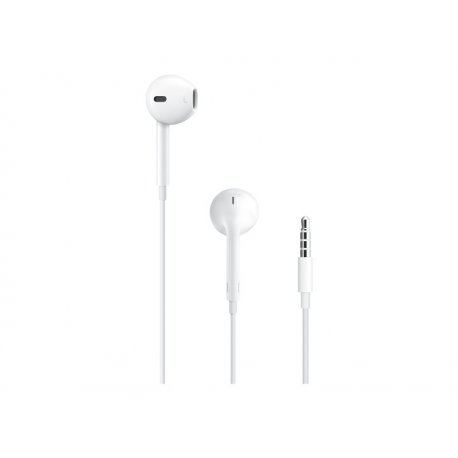 Apple EarPods - Auscultadores intra-aurais com microfonoe - botão de orelha - com cabo - macaco de 3,5 mm MWU53ZM/A