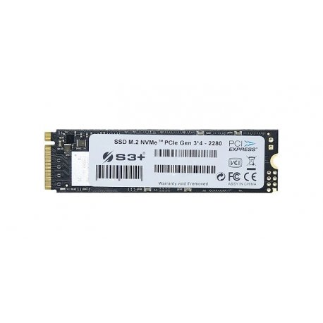 SSD Interno S3+ M.2 2280 960GB NVMe PCIe 2100MB/s S3SSDD960