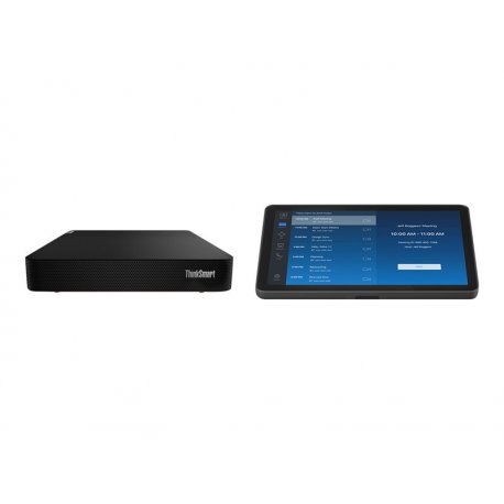 Logitech Tap IP + Lenovo ThinkSmart Core - BASE Bundle (no AV) for Zoom Rooms - Dispositivo de vídeo conferência - grafite - co