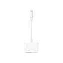 Apple Lightning Digital AV Adapter - Cabo Lightning - Lightning macho para HDMI, Lightning fêmea MW2P3ZM/A