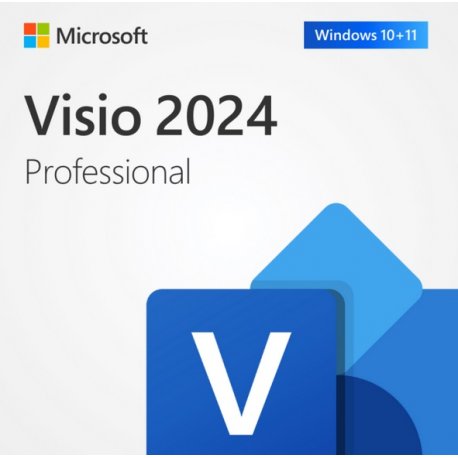 Microsoft Visio Standard 2024 - Licença - ESD - Win - Todas as Línguas EP2-07167