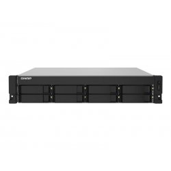 QNAP TS-832PXU - Servidor NAS - 8 baias - montável em bastidor - SATA 6Gb/s - RAID (expansão de disco rígido) RAID 0, 1, 5, 6, 