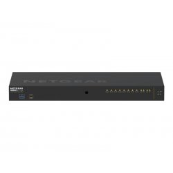 NETGEAR AV Line M4250-10G2XF-PoE+ - Interruptor - L3 - Administrado - 10 x 10/100/1000 (8 PoE+) + 2 x 10 Gigabit SFP+ - fluxo d