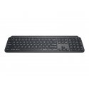 Logitech MX Keys - Teclado - retroiluminação - sem fios - Bluetooth - AZERTY - Francês - grafite 920-010245